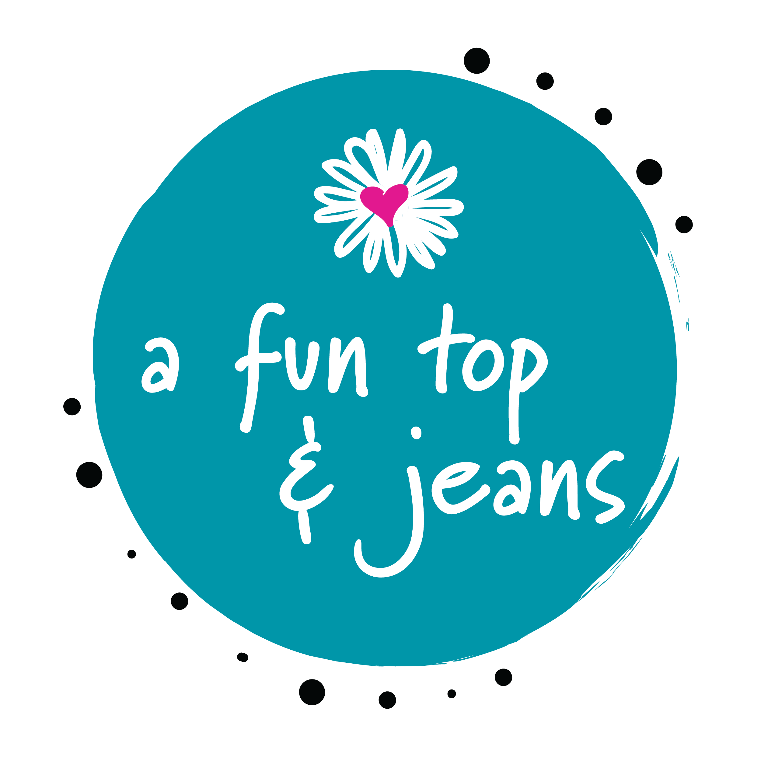 A Fun Top and Jeans